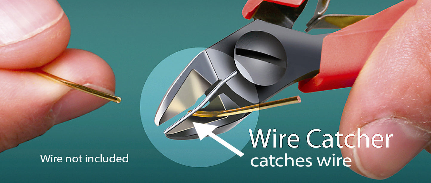 Flush Cutter with Wire Catcher