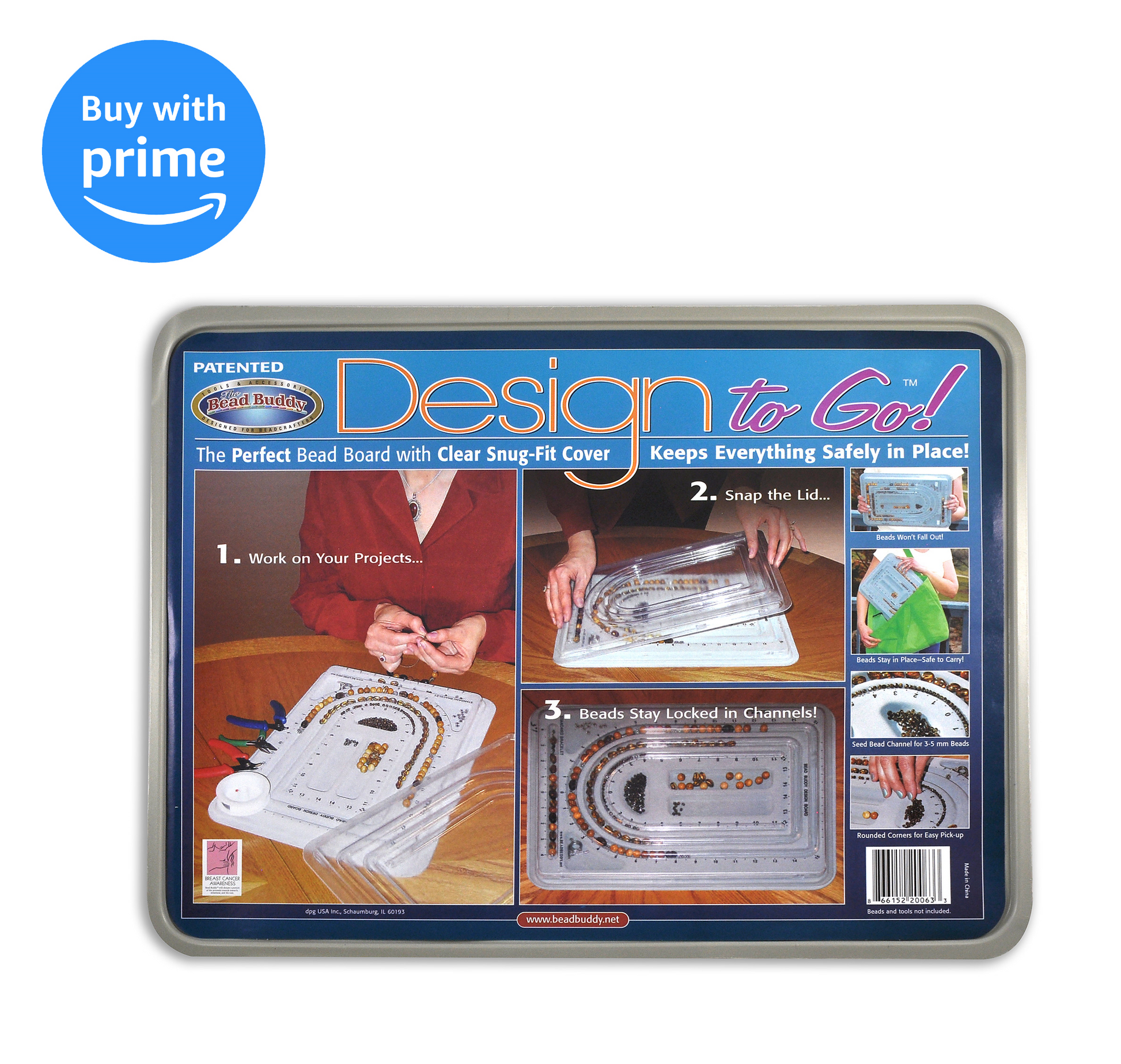 Design To Go, Bead Board – The Bead Buddy - Main Image