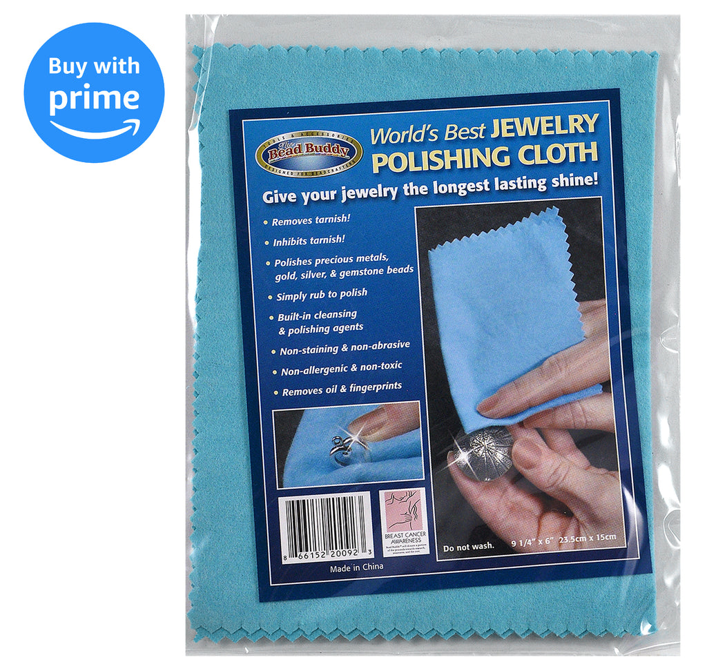 World's Best Jewelry Polishing Cloth Bead Buddy