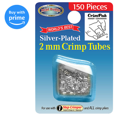 Silver Crimp Tubes – Bead Buddy