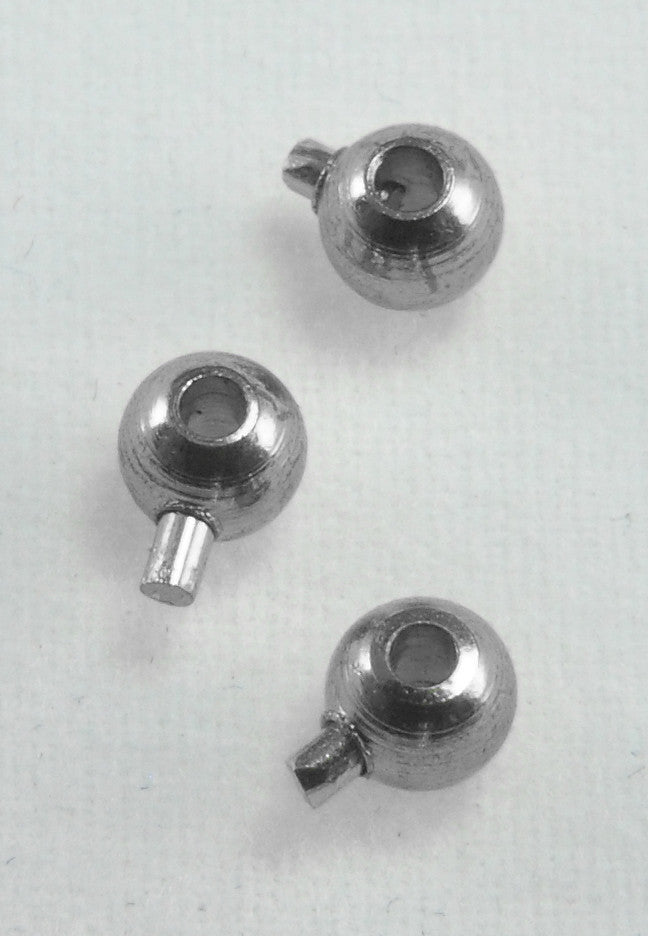 8 Pieces Silver Crimp Loks