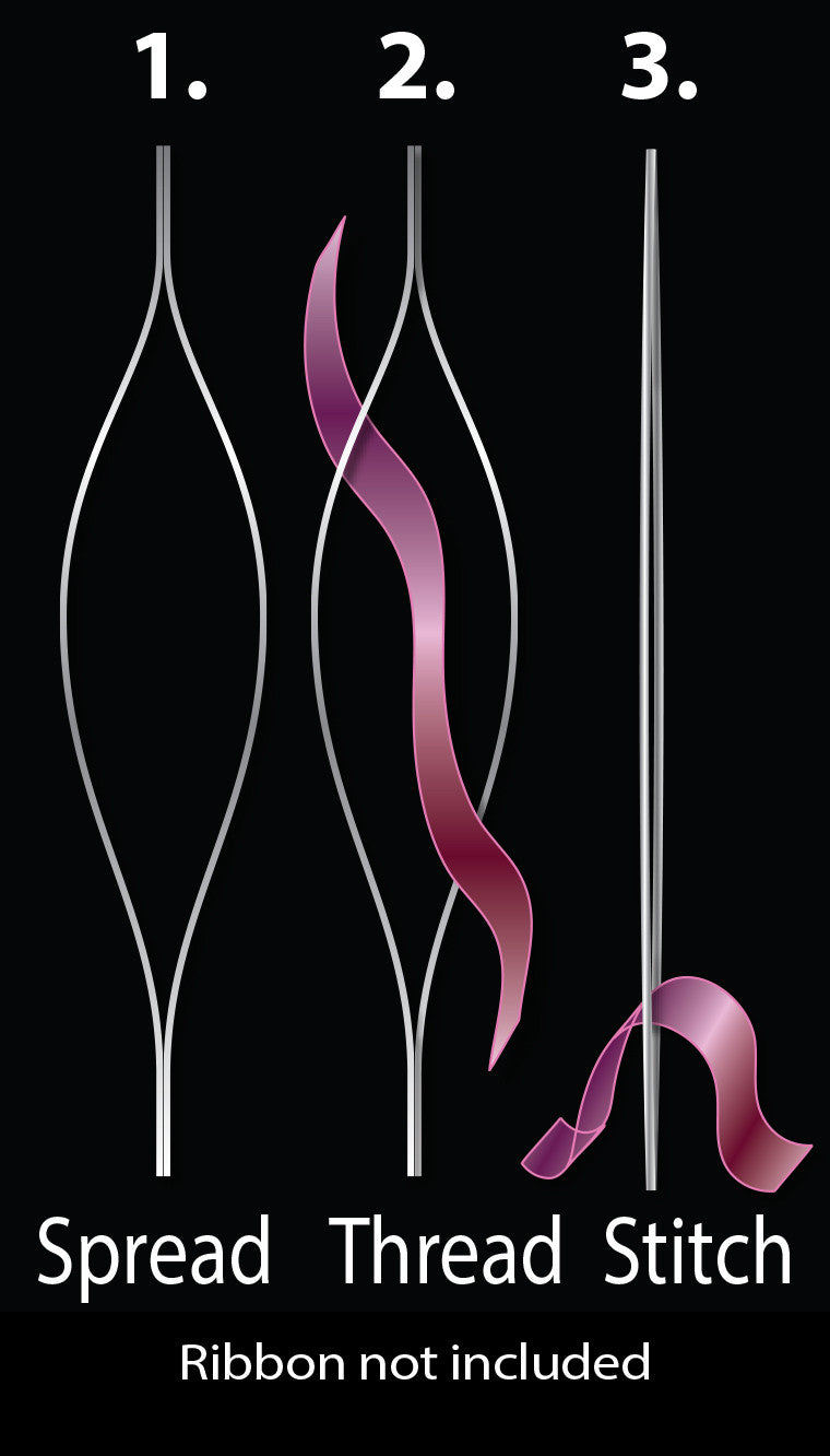 Venus Big Eye Beading Needle, 2 Pieces