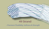 49 Strand Beading Wire, 15ft .024"