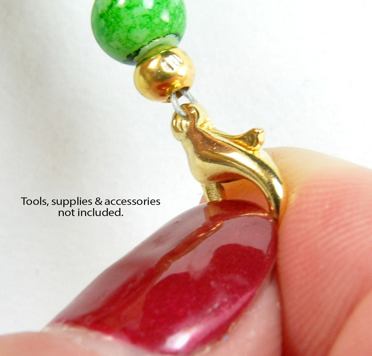 4mm Gold Crimp Covers