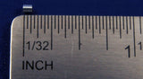 Adorna 2mm Crimp Tubes For Jewelry Making Silver Plated