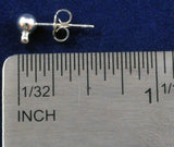 Adorna Pure Silver Plated Ear Post With Nuts Earring Findings, 4 pieces