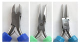 Gel Combo Tool Set - Side Cutter, Round Nose Pliers & Chain Nose Pliers